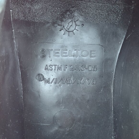 NEW Steel Toe Tingley Workbrutes Unisex Overshoe XSmall - Picture 6 of 8